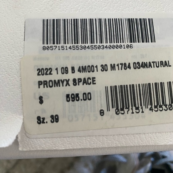 Moncler Gray and White Casual Sneakers size 39 - Picture 5 of 16